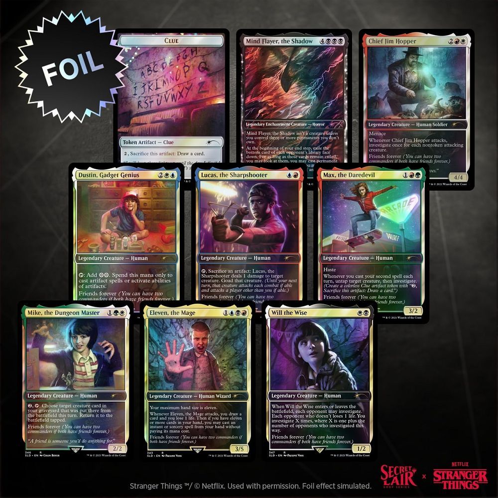 MTG: Secret Lair Stranger Things Foil – Common Ground Games