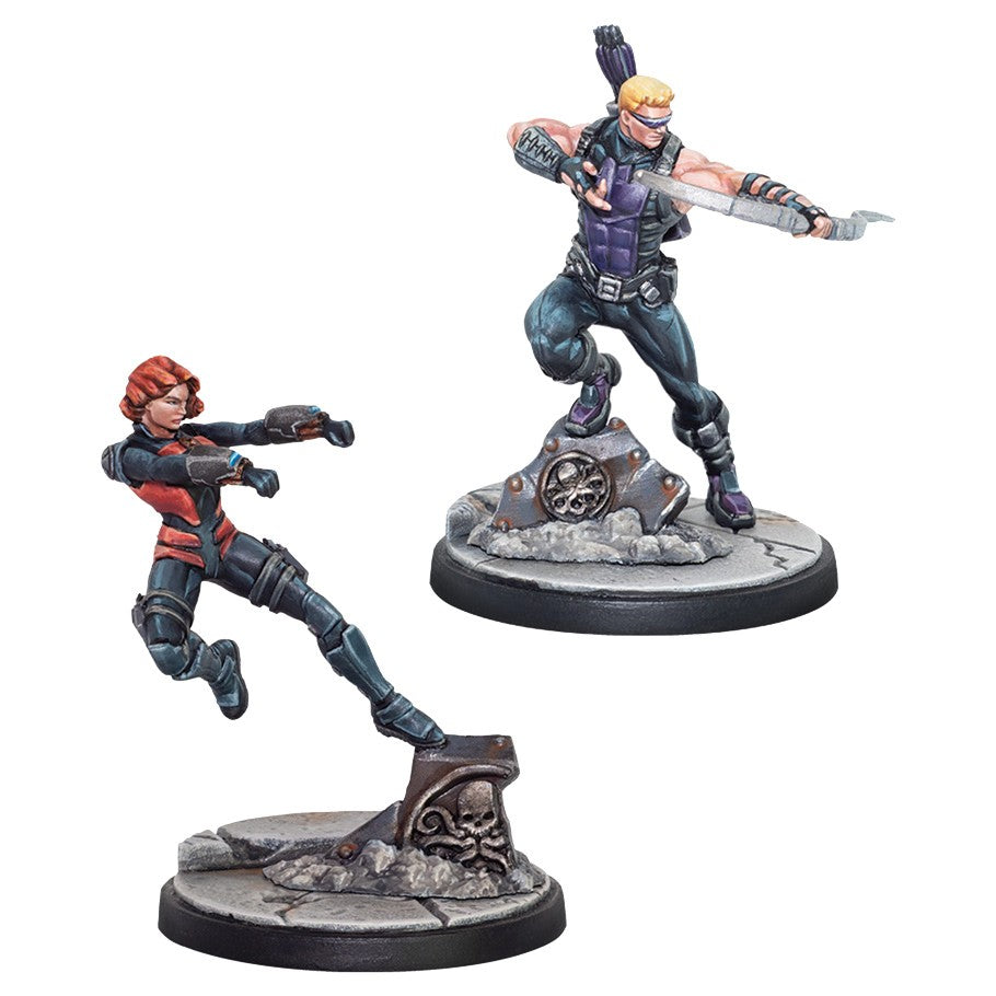 Marvel Crisis Protocol - Hawkeye and Black Widow – Common Ground Games