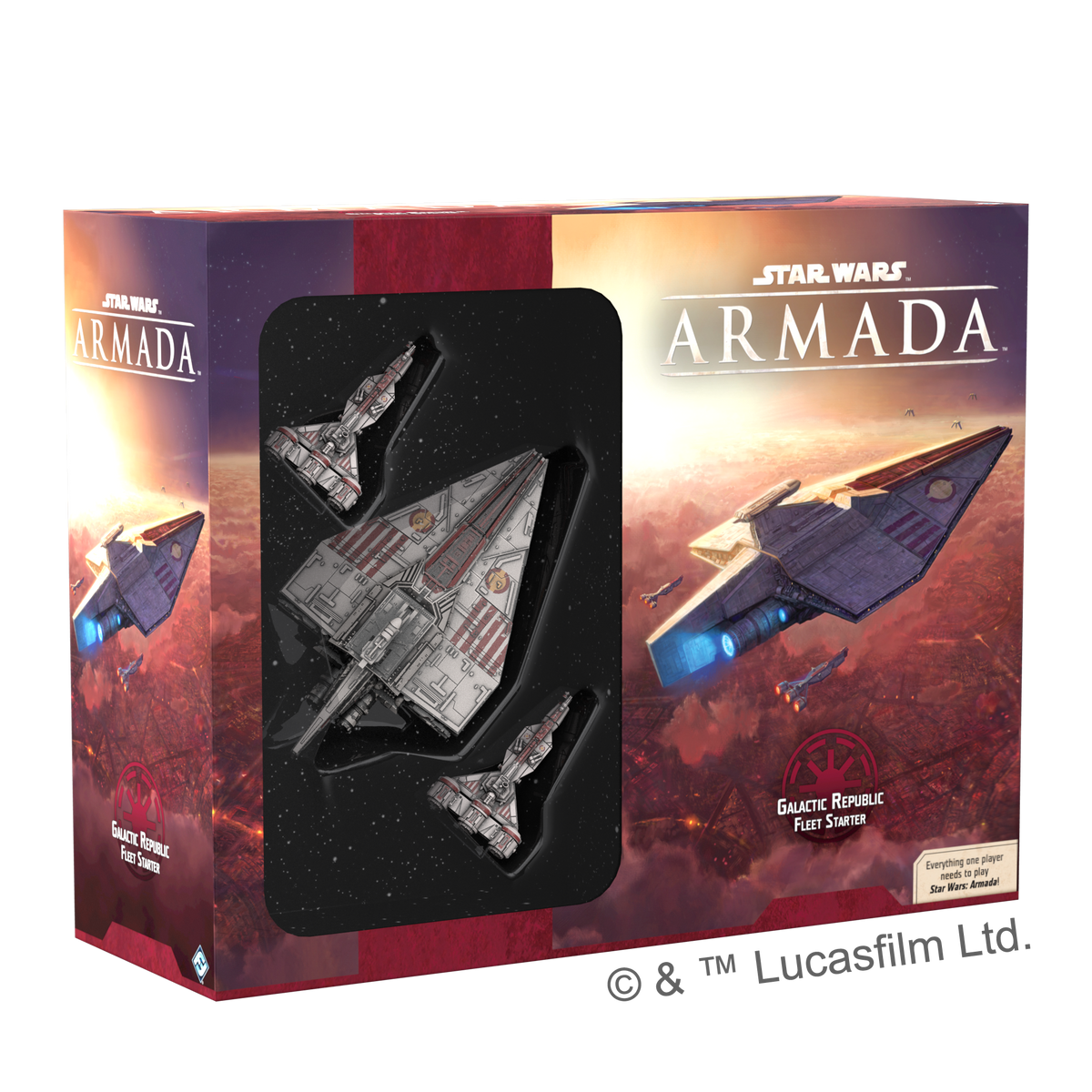 Star Wars Armada Galactic Republic Fleet Starter Common Ground Games