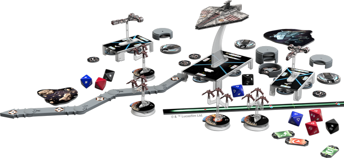 Star Wars Armada Galactic Republic Fleet Starter Common Ground Games