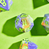 Tricks & Treats 7-Piece Polyhedral Dice Set Dice Dispel Dice   