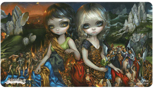 Strangeling: Jasmine Becket-Griffith Playmat - Dress of Sinners, Dress of Saints Supplies Ultra Pro   