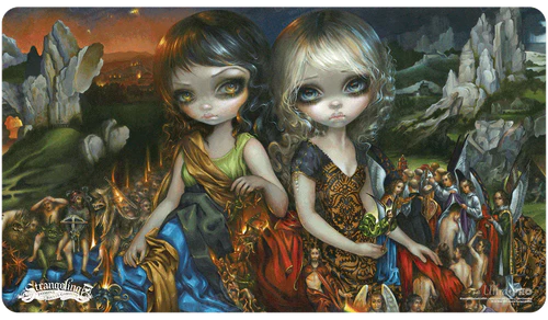 Strangeling: Jasmine Becket-Griffith Playmat - Dress of Sinners, Dress of Saints Supplies Ultra Pro   