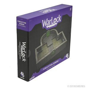 WarLock Tiles: Forgotten Sewers Stand-Alone Expansion RPG Maps WizKids   