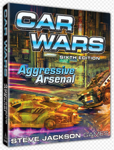 Car Wars 6th Edition: Aggressive Arsenal Miniatures Steve Jackson Games   