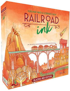 Railroad Ink: Blazing Red Edition Board Games Horrible Guild   