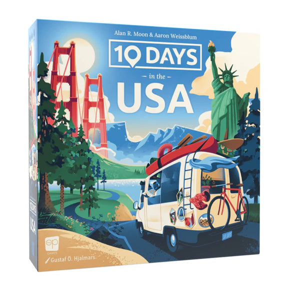 10 Days in the USA Board Games USAopoly   
