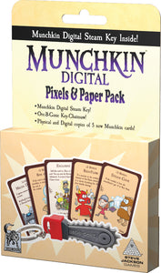 Munchkin Digital: Pixels & Paper Pack Card Games Dire Wolf Digital