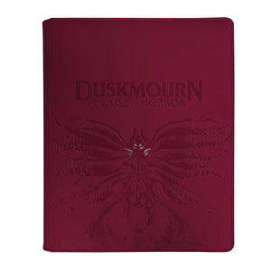 MTG Duskmourn 9-Pocket Premium Zippered Pro Binder Supplies Ultra Pro   