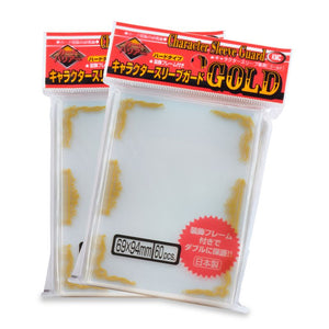 KMC Card Sleeves 60ct Character Guard Gold Scroll Back Supplies KMC Sleeves   