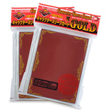 KMC Card Sleeves 60ct Character Guard Gold Scroll Back Supplies KMC Sleeves   