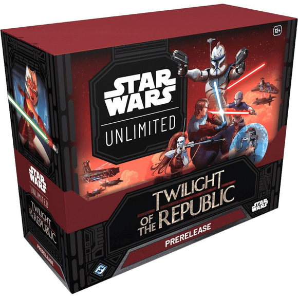 Star Wars Unlimited [TWI] Twilight of the Republic Prerelease Box Trading Card Games Fantasy Flight   