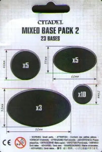 Citadel Mixed Base Pack 2 Miniatures Games Workshop   