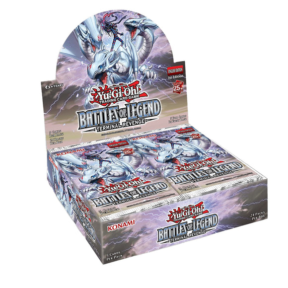 Yu-Gi-Oh! Battles of Legend: Terminal Revenge Booster Box Trading Card Games Konami YGO Terminal Revenge Box  