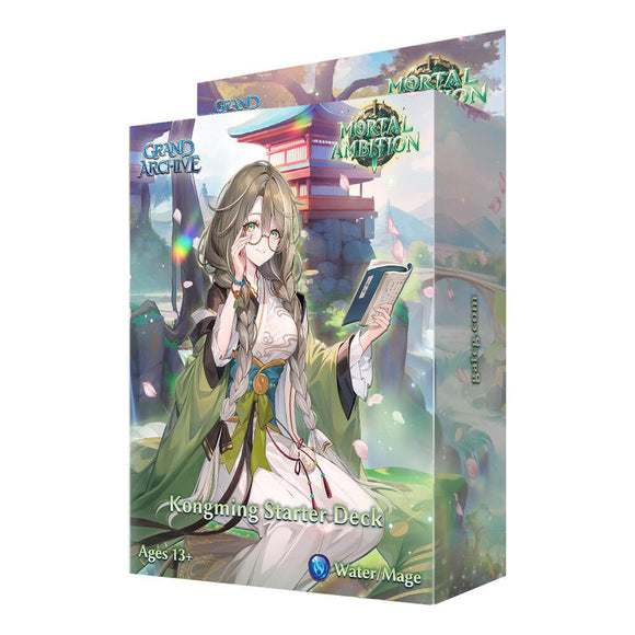 Grand Archive [AMB] Mortal Ambition Kongming Starter Deck Trading Card Games Weebs of the Shore   