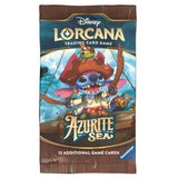 Disney Lorcana TCG: Azurite Seas Boosters (2 options) Trading Card Games Ravensburger LOR AS Booster Pack  