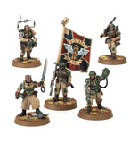 Warhammer 40K Astra Militarum: Cadian Command Squad Miniatures Games Workshop   