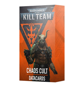 Warhammer 40K Kill Team: Chaos Cult Datacards Miniatures Games Workshop   