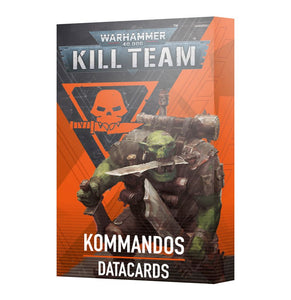 Warhammer 40K Kill Team: Kommandos Datacards Miniatures Games Workshop   