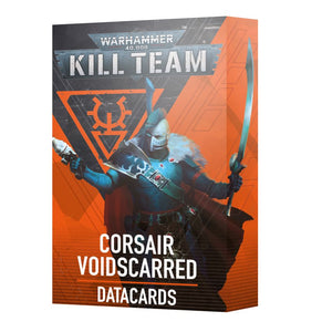 Warhammer 40K Kill Team: Corsair Voidscarred Datacards Miniatures Games Workshop   