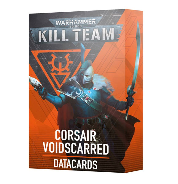 Warhammer 40K Kill Team: Corsair Voidscarred Datacards Miniatures Games Workshop   