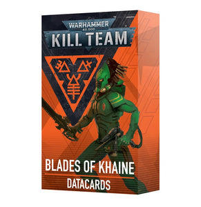 Warhammer 40K Kill Team: Blades of Khaine Datacards Miniatures Games Workshop