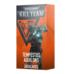 Warhammer 40K Kill Team: Tempestus Aquilons Datacards Miniatures Games Workshop