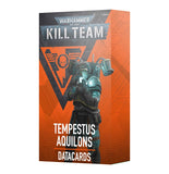 Warhammer 40K Kill Team: Tempestus Aquilons Datacards Miniatures Games Workshop