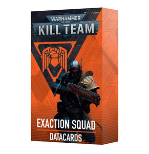 Warhammer 40K Kill Team: Exaction Squad Datacards Miniatures Games Workshop