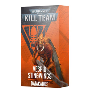 Warhammer 40K Kill Team: Vespid Stingwings Datacards Miniatures Games Workshop