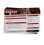 Warhammer 40K 10E Adeptus Mechanicus: Datasheet Cards Miniatures Games Workshop   