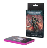 Warhammer 40K 10E Genestealer Cults: Datasheet Cards Miniatures Games Workshop   