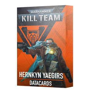 Warhammer 40K Kill Team: Hernkyn Yaegirs Datacards Miniatures Games Workshop   