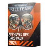 Warhammer 40K Kill Team: Approved Ops Card Pack (2024) Miniatures Games Workshop   