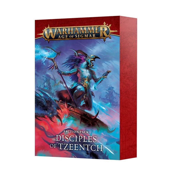 Age of Sigmar 4th Edition - Disciples of Tzeentch: Faction Pack Miniatures Games Workshop   