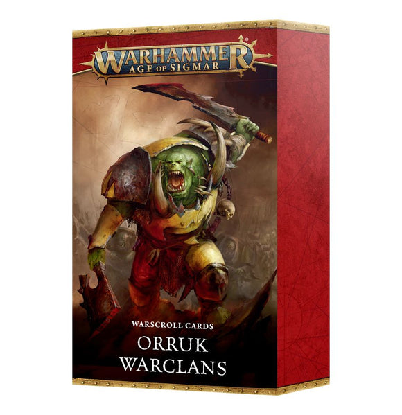 Age of Sigmar Orruk Warclans: Warscroll Cards