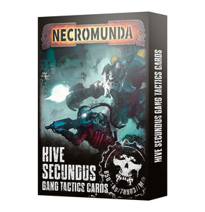 Necromunda Hive Secundus Gang Tactics Cards Miniatures Games Workshop   