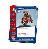 Blood Bowl Chaos Dwarf Team Card Pack Miniatures Games Workshop   