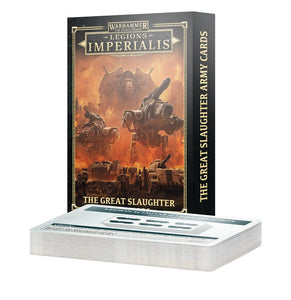 Horus Heresy Legions Imperialis: The Great Slaughter Army Cards Miniatures Games Workshop   