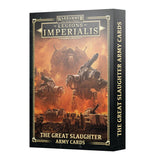 Horus Heresy Legions Imperialis: The Great Slaughter Army Cards Miniatures Games Workshop   