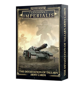 Horus Heresy Legions Imperialis: The Devastation of Tallarn Army Cards Miniatures Games Workshop   