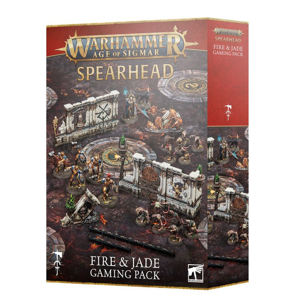 Age of Sigmar 4th Edition Spearhead: Fire & Jade Gaming Pack Miniatures Games Workshop   