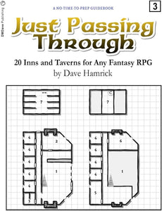 Just Passing Through: 20 Inns and Taverns RPG Maps Other   