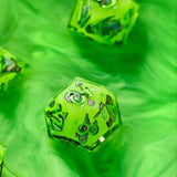 Death By Ooze 7-Piece Iconic Dice Set Dice Dispel Dice   