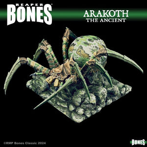 Reaper Bones Black: Arakoth the Ancient Miniatures Reaper Miniatures   