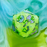 Death By Ooze 7-Piece Iconic Dice Set Dice Dispel Dice   