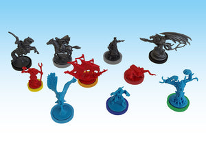 War of the Ring: Colored Plastic Rings - Expansion Set Supplies Ares Games