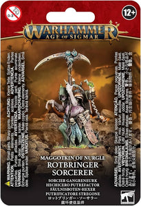 Age of Sigmar Maggotkin of Nurgle: Rotbringer Sorcerer Miniatures Games Workshop   