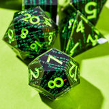 Coderain 7-Piece Iconic Dice Set Dice Dispel Dice   