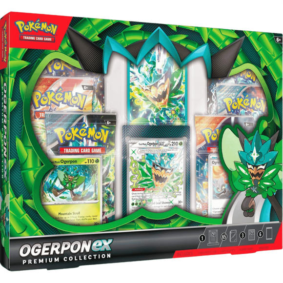 Pokemon TCG: Ogerpon ex Premium Collection